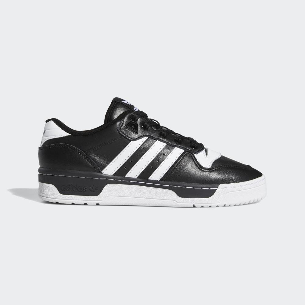 Adidas Women's Rivalry Low Originals Shoes Black/White Ireland EG8063